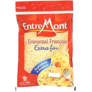 Rəndələnmiş Pendir Grated Emmental - 160 qr