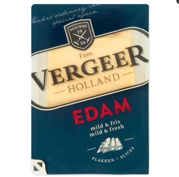 Emmental holland pendiri doğranmış Vergeer 175 qr – 10.50 AZN/ədəd